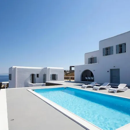 Petra Sea View Of Mykonos Villa Merchia Beach